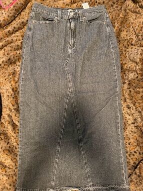 Levi's Classic 90s High-Waist Black Denim Skirt - Women Jeans